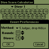 Event Preferences